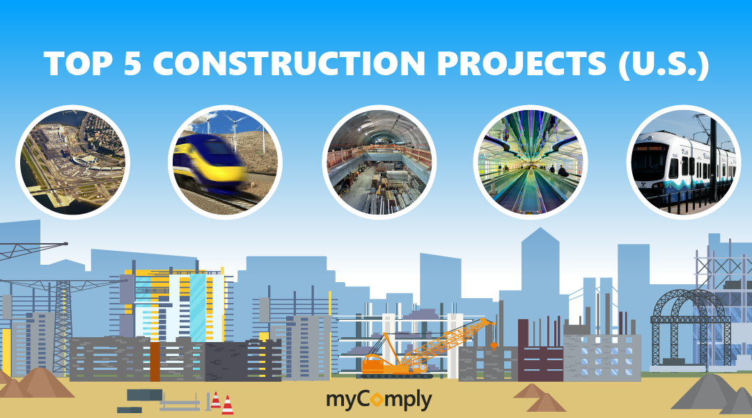 Top 5 United States Construction Projects in 2019