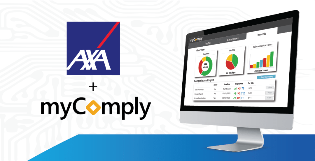 myComply Joins AXA XL’s Construction Ecosystem