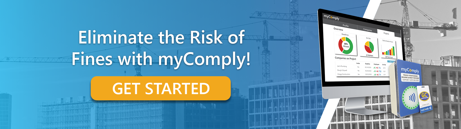 Eliminate the Risk of Fines with myComply