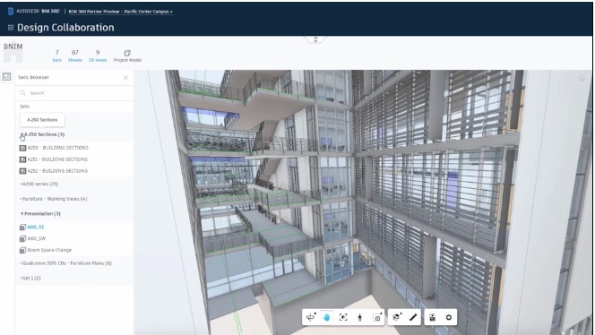 screenshot of autodesk bim 360