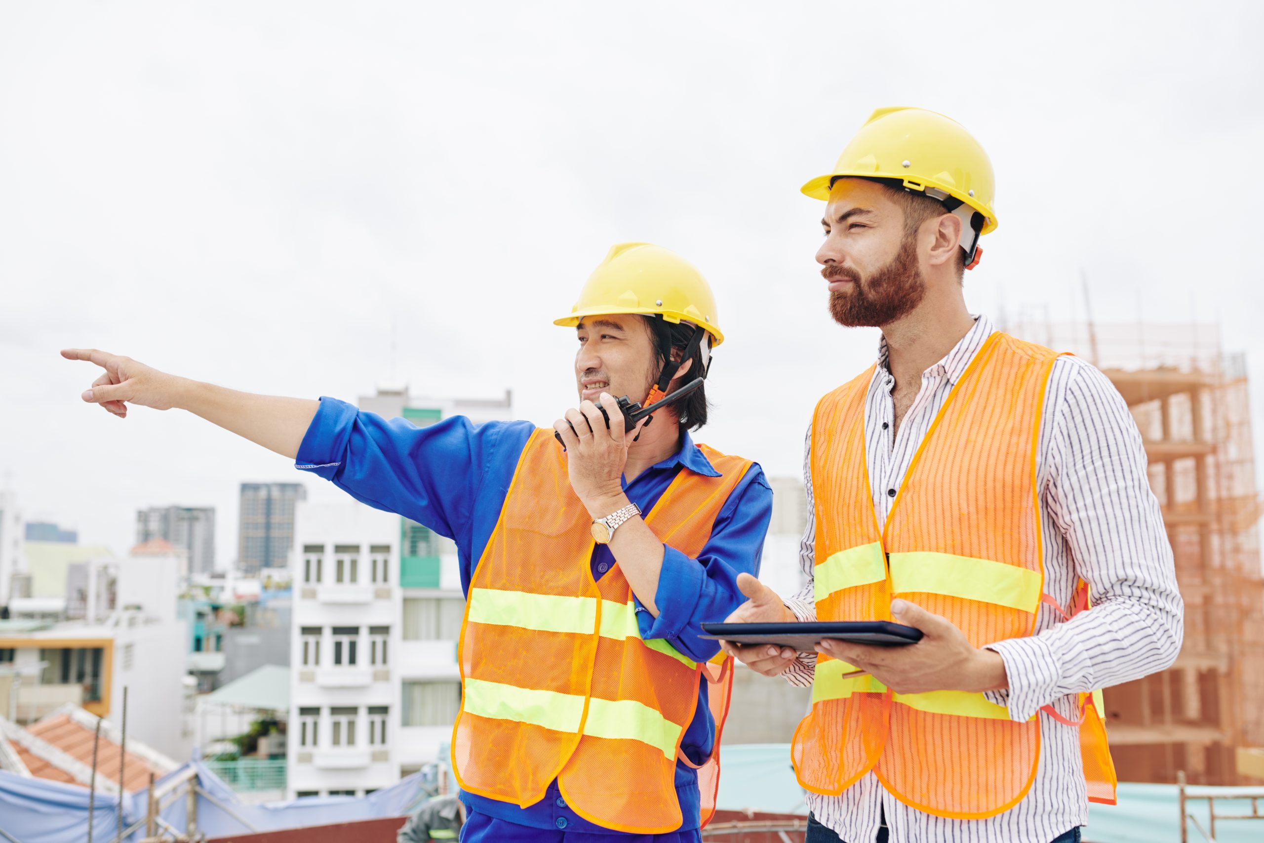 image of a fully connected construction site