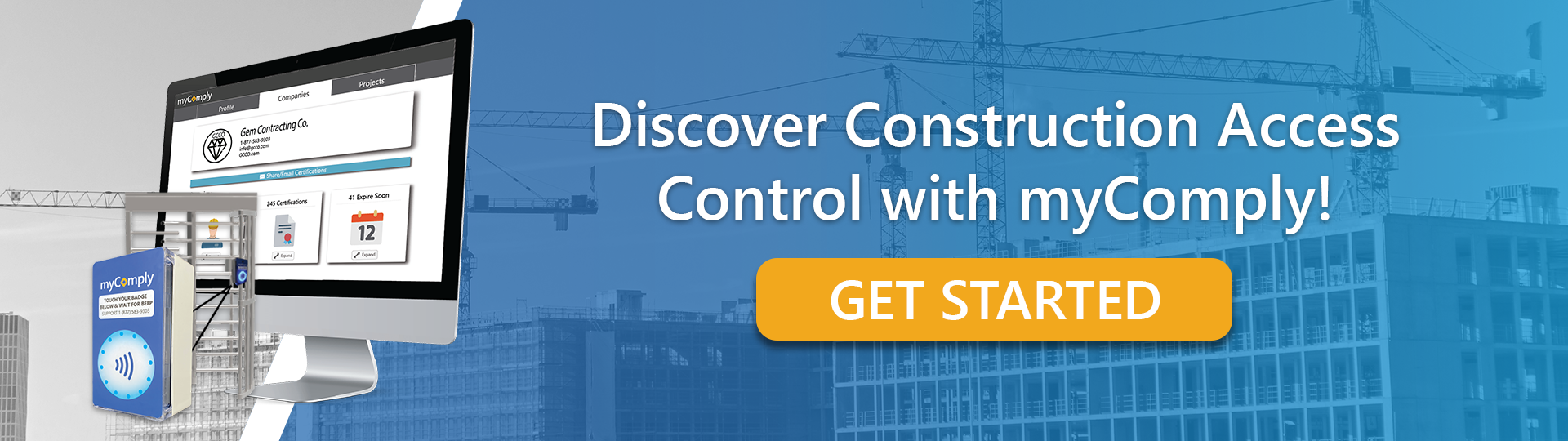 Discover Construction Access Control with myComply