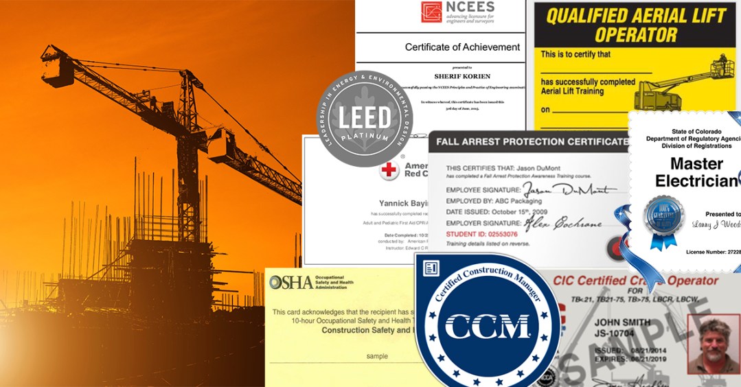 Certification Management Software for Construction: 5 Key Benefits