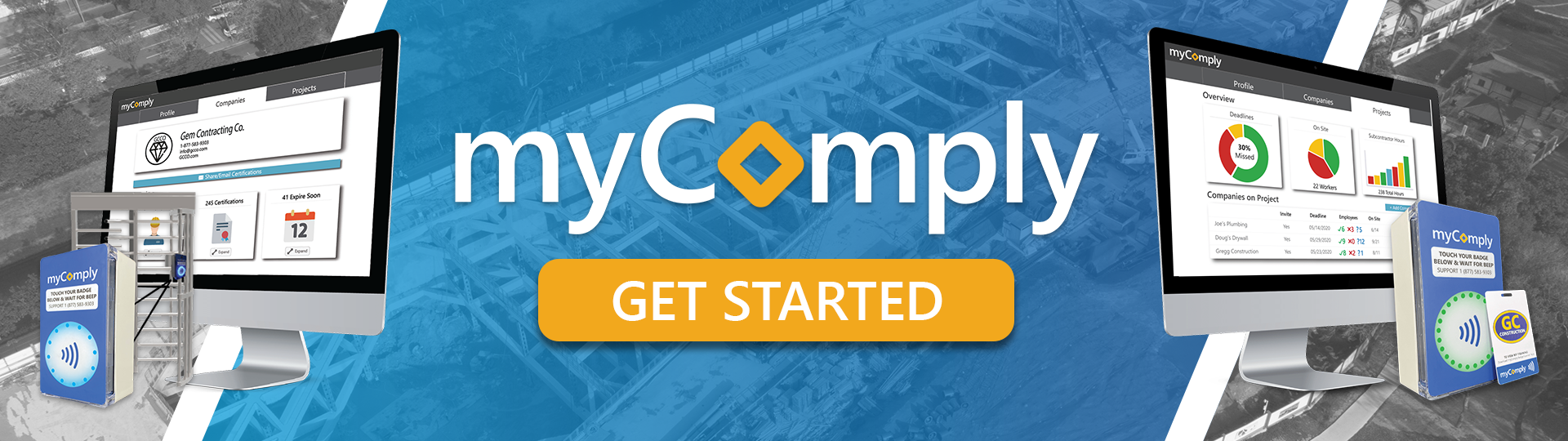 mycomply get started banner