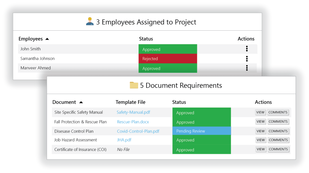 Project-Requirements-myComply