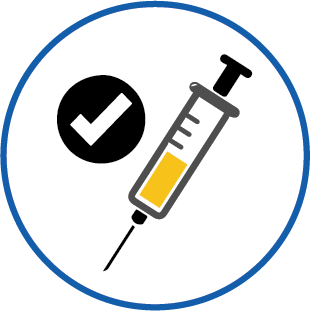 Employee Vaccination Tracking Icon