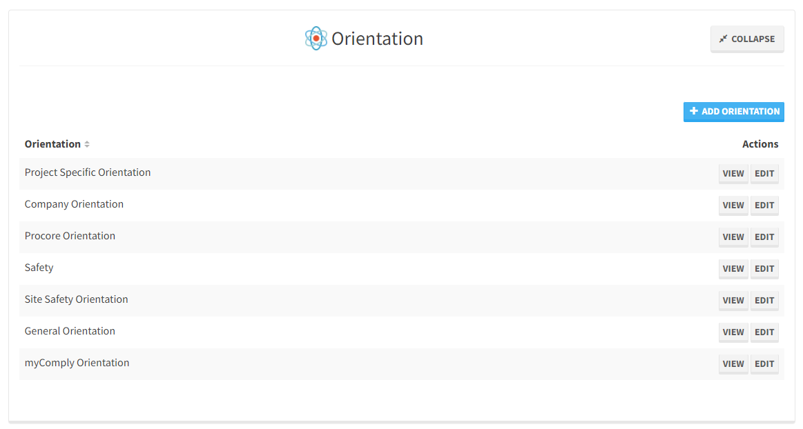 Orientations-Module-myComply