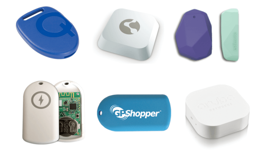 bluetooth low energy beacons - examples of different ble beacons