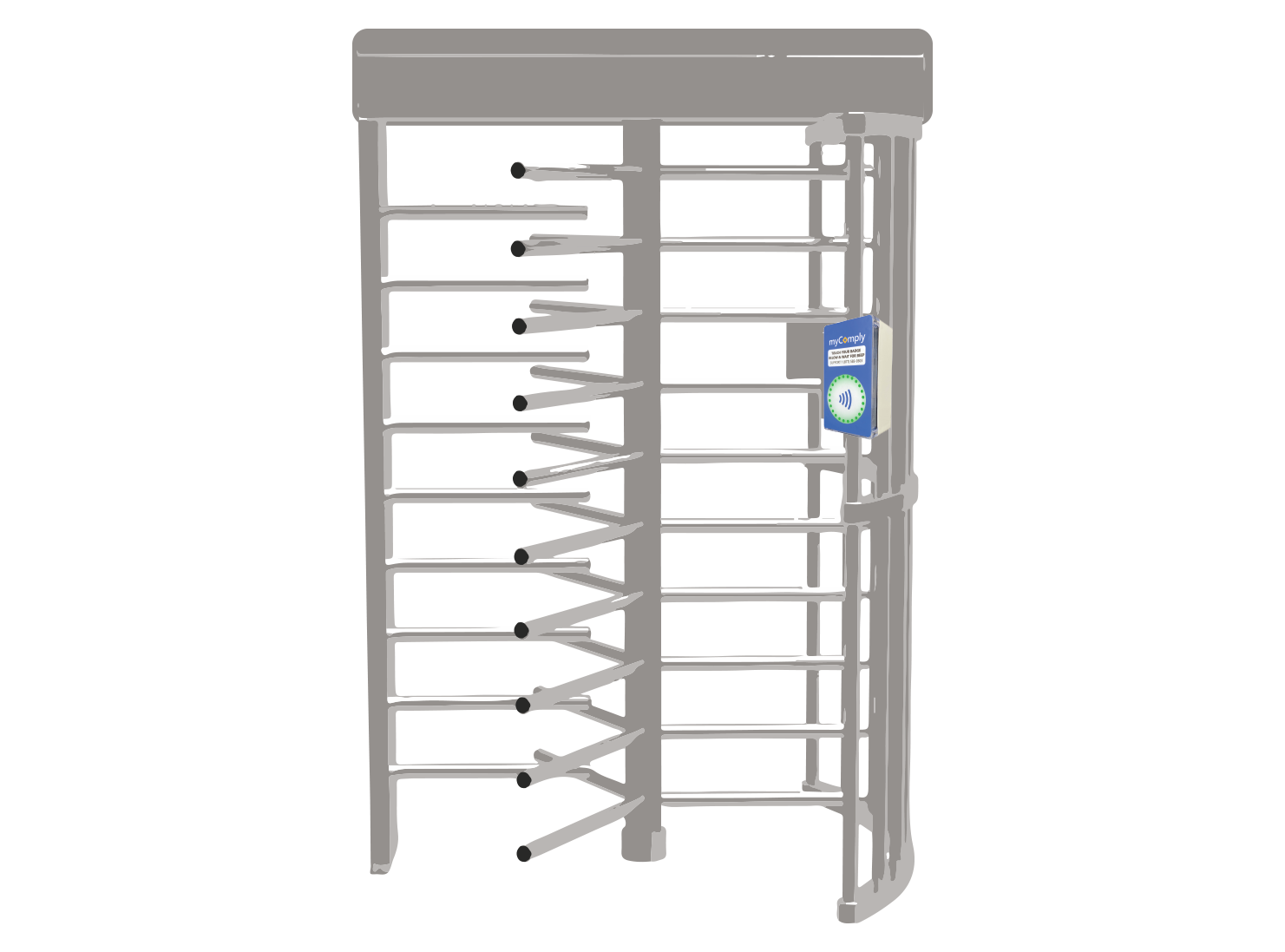 mycomply turnstile for access control