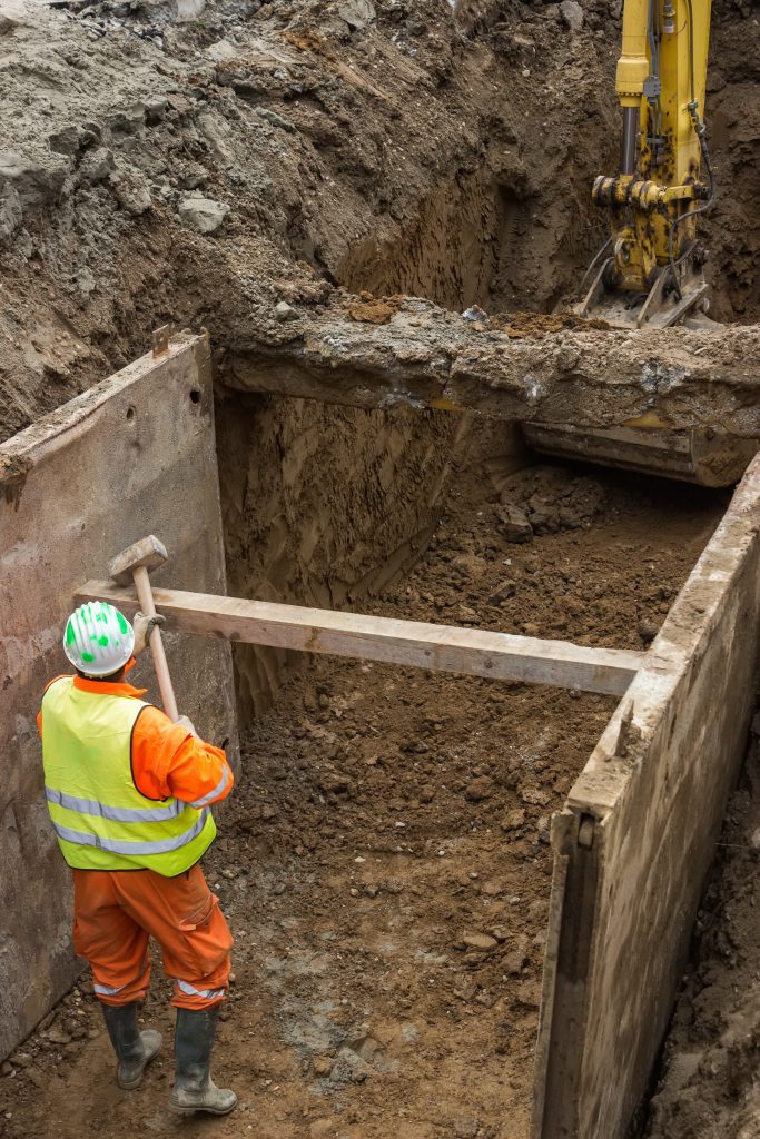 wooden trench fortification in the face of carlos' law