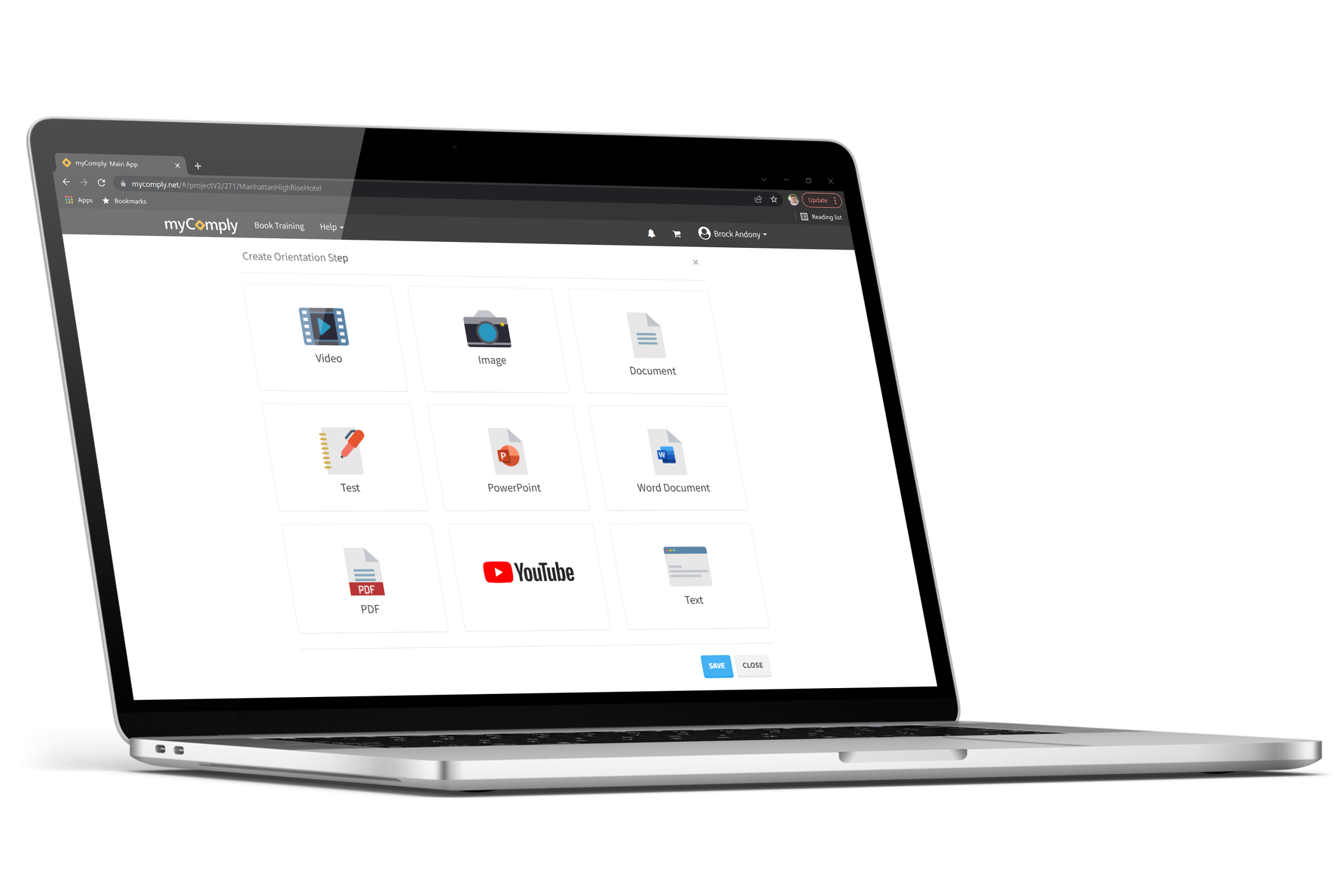 mycomply's intelligent course builder-updated mycomply's intelligent course builder