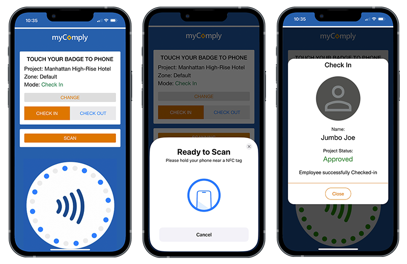 Project specific construction orientation mockup projects pro